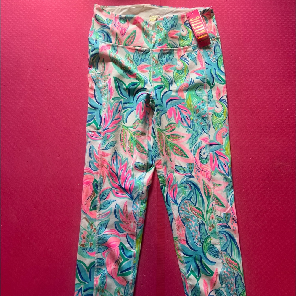 Lilly Pulitzer Vibrant Floral Leggings